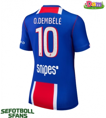 Paris Saint-Germain Ousmane Dembele #10 Hemmatröja Kvinnor 2026-27 Kortärmad